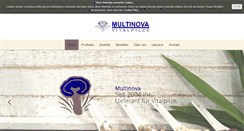 Desktop Screenshot of multinova.eu